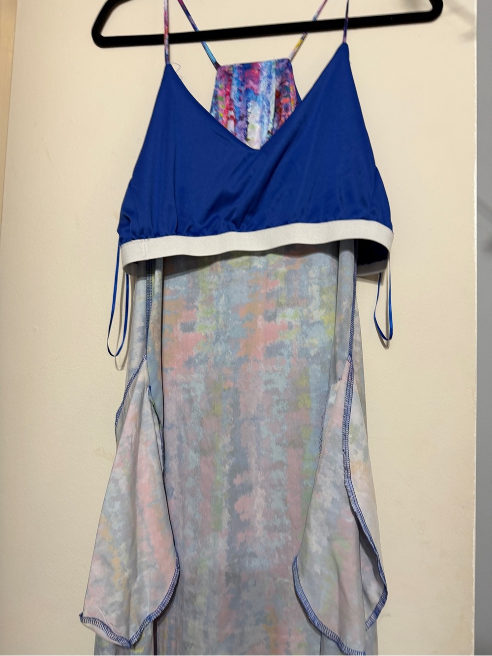 Vibrant Multicolor Abstract Maxi Dress - Picture 2 of 5
